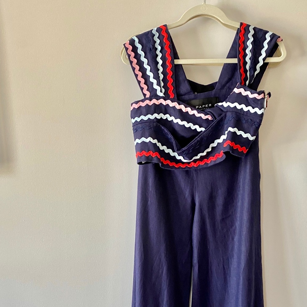 PAPER LONDON CROP TOP & PANTS SET